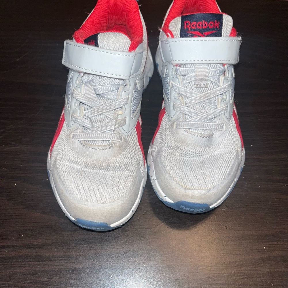 Reebok Kids' Red and White Zig Dynamica